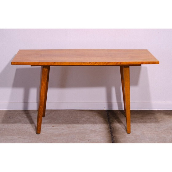 Image 1 of Table basse vintage en hêtre par František Jirák pour Tatra Nábytok, Tchécoslovaquie 1960