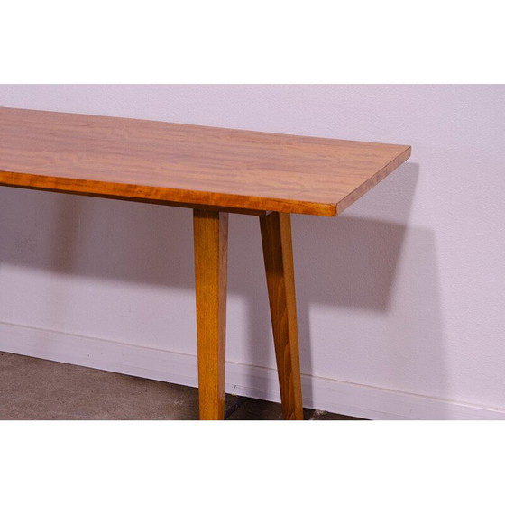 Image 1 of Table basse vintage en hêtre par František Jirák pour Tatra Nábytok, Tchécoslovaquie 1960