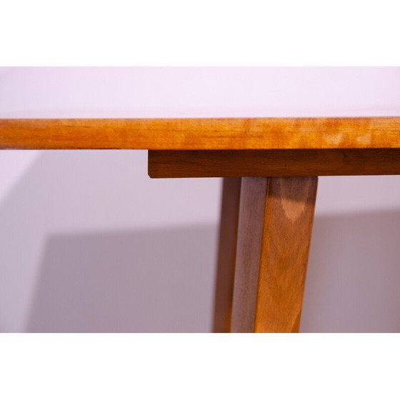 Image 1 of Table basse vintage en hêtre par František Jirák pour Tatra Nábytok, Tchécoslovaquie 1960
