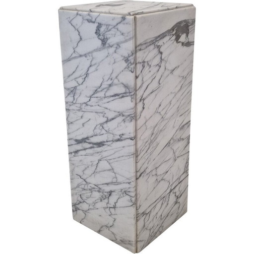 Table d'appoint vintage en marbre, Italie 1970