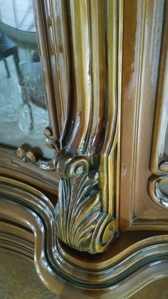 Image 1 of Vitrine baroque italienne