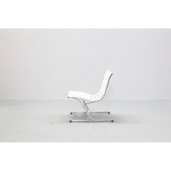 Image 1 of Paire de chaises longues vintage par Ross Littell pour ICF Italie