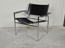 Chaise vintage en cuir Gerard Vollenbrock