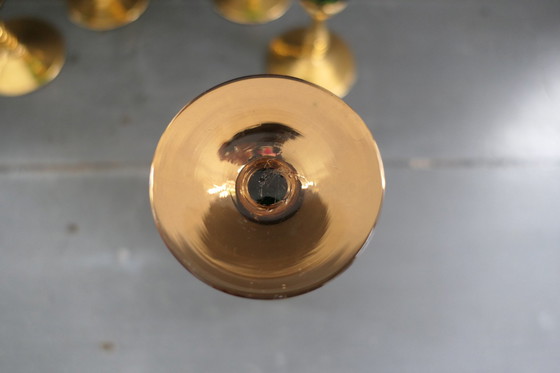 Image 1 of Set de verres à vin vénitiens vintage