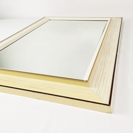 Image 1 of Miroir mural vintage avec cadre en bois, Allemagne 1960