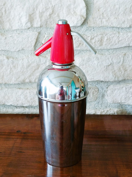 Image 1 of Siphon Ancien Couleur Argent