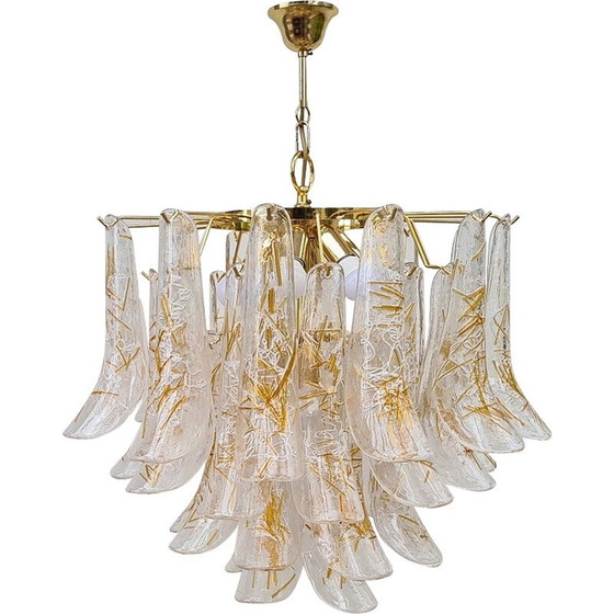 Image 1 of Lustre vintage en verre de Murano
