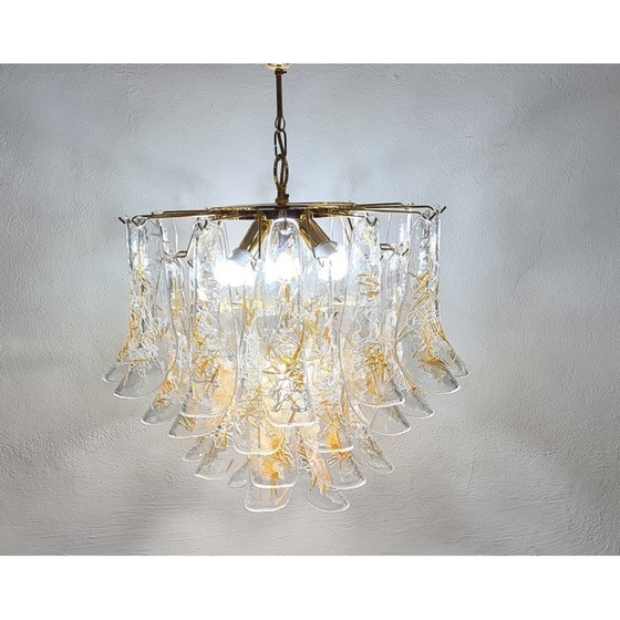 Image 1 of Lustre vintage en verre de Murano