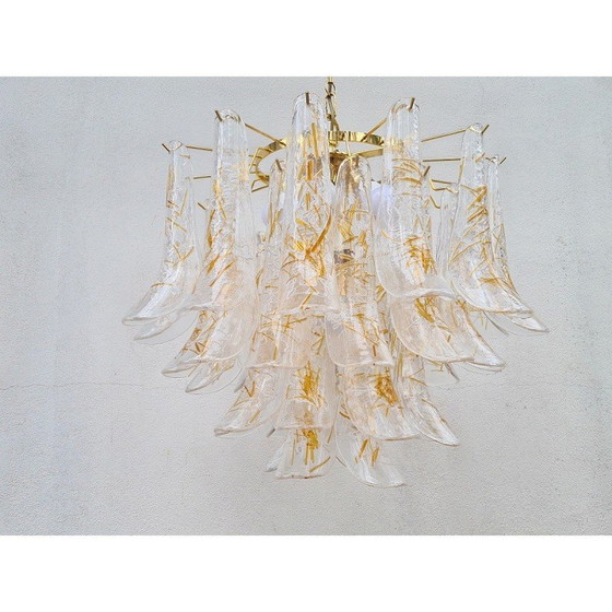 Image 1 of Lustre vintage en verre de Murano
