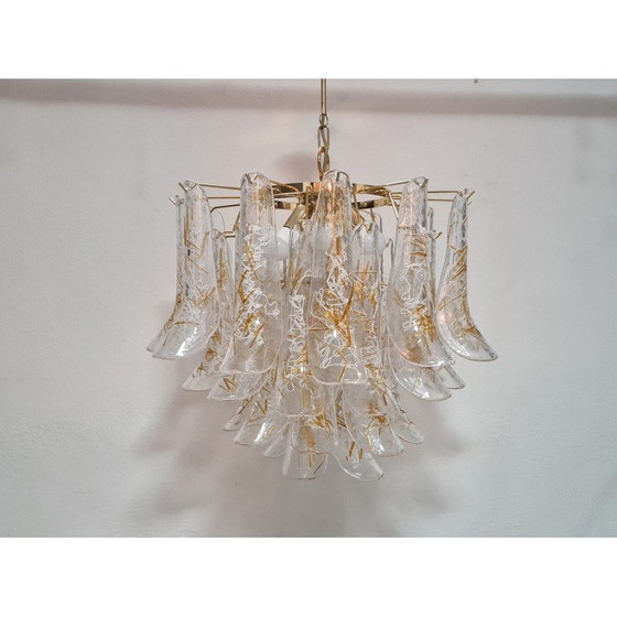 Image 1 of Lustre vintage en verre de Murano