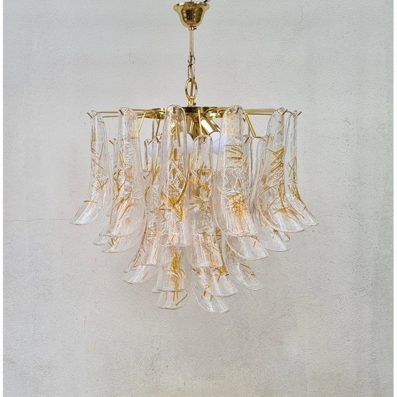 Image 1 of Lustre vintage en verre de Murano