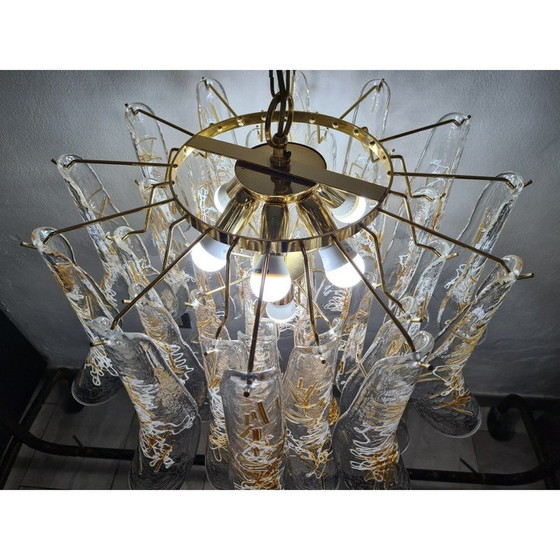 Image 1 of Lustre vintage en verre de Murano