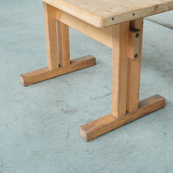 Image 1 of Table vintage française Les Arcs, sélection Charlotte Perriand, 1960