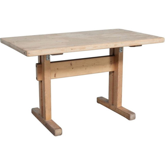 Image 1 of Table vintage française Les Arcs, sélection Charlotte Perriand, 1960