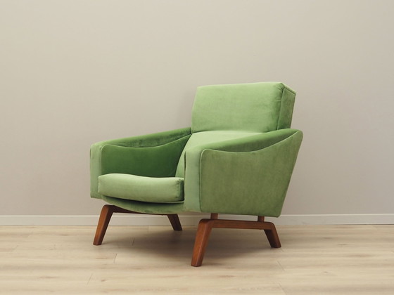 Image 1 of Fauteuil vert, Design danois, 1970S, Production : Danemark