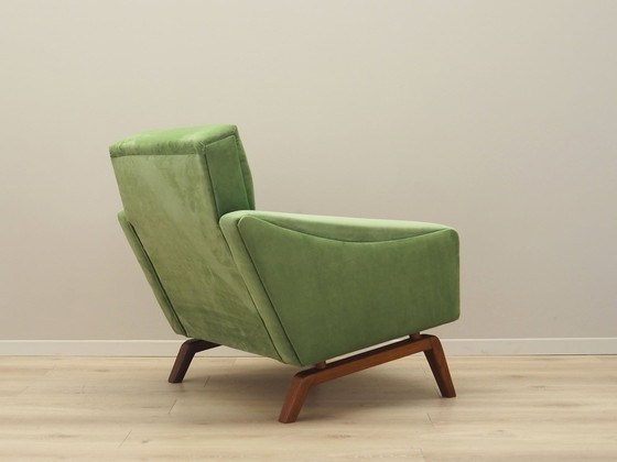 Image 1 of Fauteuil vert, Design danois, 1970S, Production : Danemark