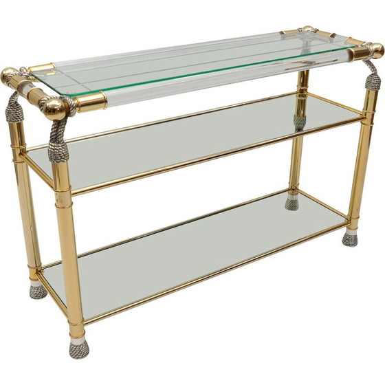 Image 1 of Etagère console vintage, Espagne 1970