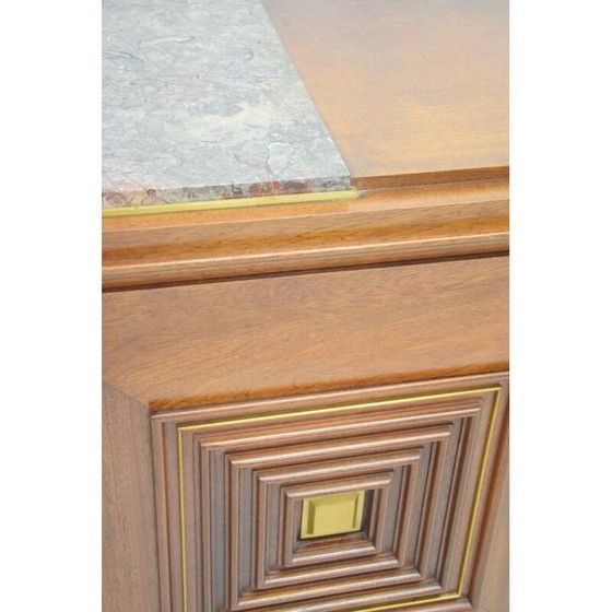 Image 1 of Buffet art déco vintage en acajou par Maxime Old, 1930-1950