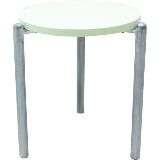 Tabouret d'ouvrier vintage, années 1930