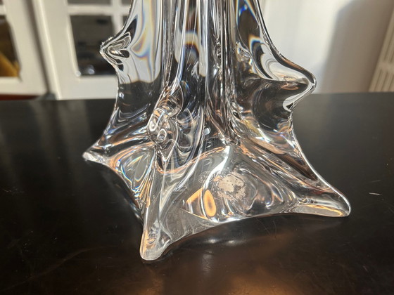 Image 1 of Lampe En Cristal Années 50