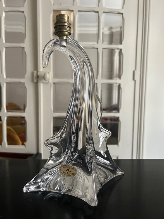 Image 1 of Lampe En Cristal Années 50