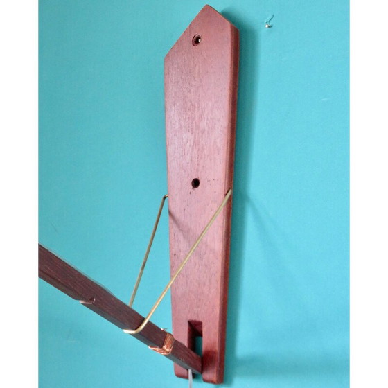 Image 1 of Applique vintage en teck à bras articulé, Danemark 1960