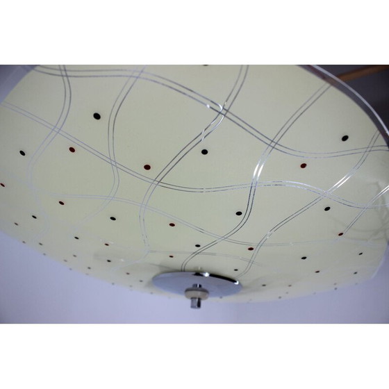 Image 1 of Lampe suspendue vintage, Tchécoslovaquie 1960