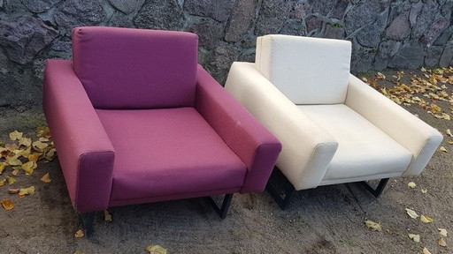 2X Chaise Club Cubiste