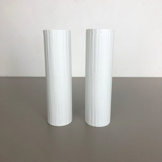 Image 1 of Paire de vases vintage Allemagne 1980
