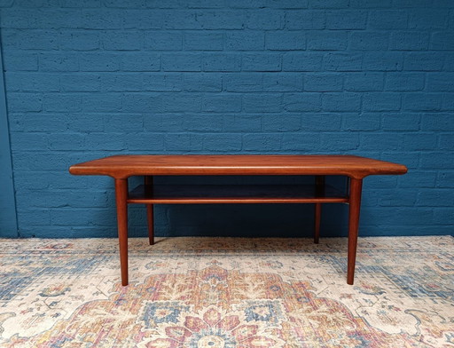 Table basse vintage en teck