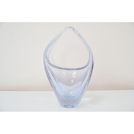 Image 1 of Bol en verre vintage par Josef Hospodka pour Chribska Glassworks, Tchécoslovaquie 1960