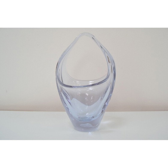Image 1 of Bol en verre vintage par Josef Hospodka pour Chribska Glassworks, Tchécoslovaquie 1960