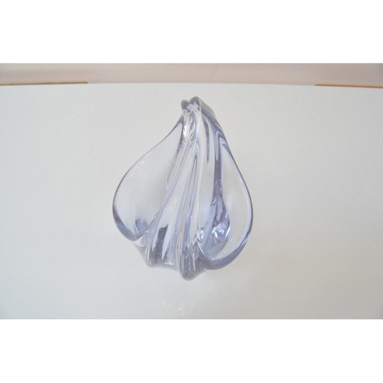 Image 1 of Bol en verre vintage par Josef Hospodka pour Chribska Glassworks, Tchécoslovaquie 1960