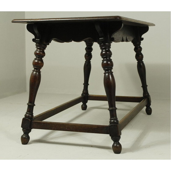 Image 1 of Table de ferme vintage en chêne et frêne, Allemagne