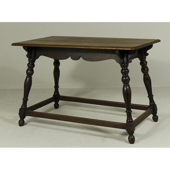 Image 1 of Table de ferme vintage en chêne et frêne, Allemagne