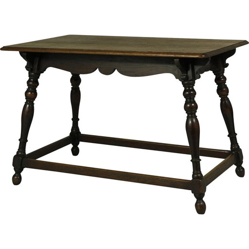 Table de ferme vintage en chêne et frêne, Allemagne