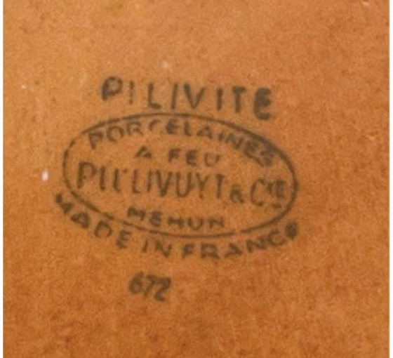 Image 1 of Terrine Trompe l’oeil  Col Vert Pillivuyt