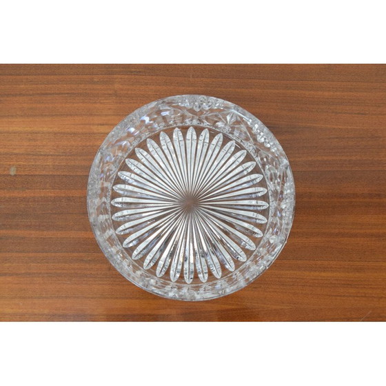 Image 1 of Bol en verre vintage de Bohème, tchèque 1960