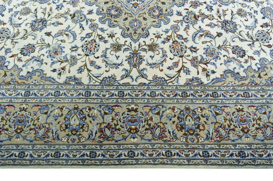 Image 1 of Tapis d'Orient Keshan liège noué à la main - 347 X 252 cm