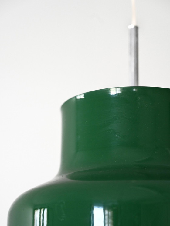 Image 1 of Lampe pendante vintage verte Bumling par Ateljé Lyktan | Scandinavian Mid Century Design