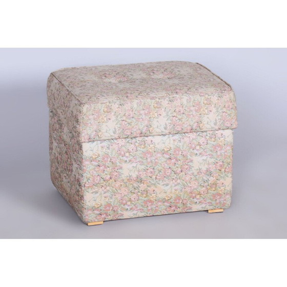 Image 1 of Tabouret vintage Art Déco, Tchécoslovaquie 1930