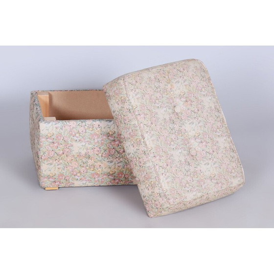 Image 1 of Tabouret vintage Art Déco, Tchécoslovaquie 1930