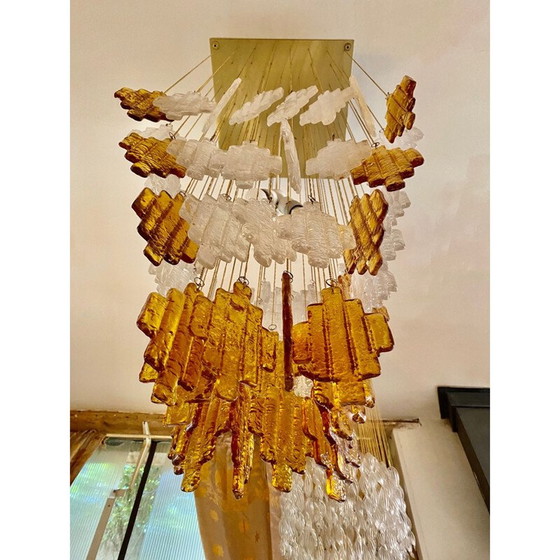 Image 1 of Lustre vintage d'Albano Poli pour Poliarte, 1970