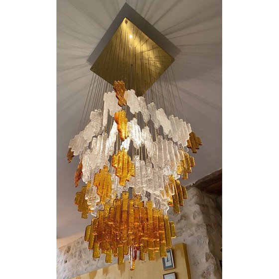 Image 1 of Lustre vintage d'Albano Poli pour Poliarte, 1970