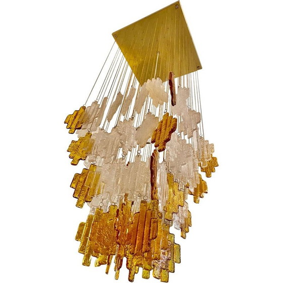 Image 1 of Lustre vintage d'Albano Poli pour Poliarte, 1970