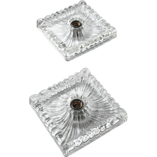 Paire d'appliques italiennes du Mid Century, années 1960