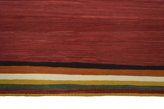 Image 1 of Kilim Fars tissé à la main en laine - 197 X 138 cm