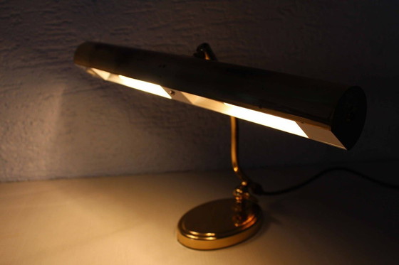 Image 1 of Lampe de bureau en laiton