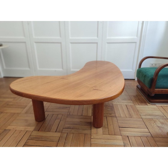 Image 1 of Table basse en bois Boomerang, 1980