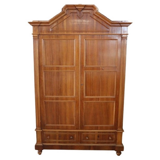 Armoire ancienne en bois, 19ème siècle